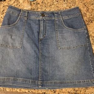 Denim skirt